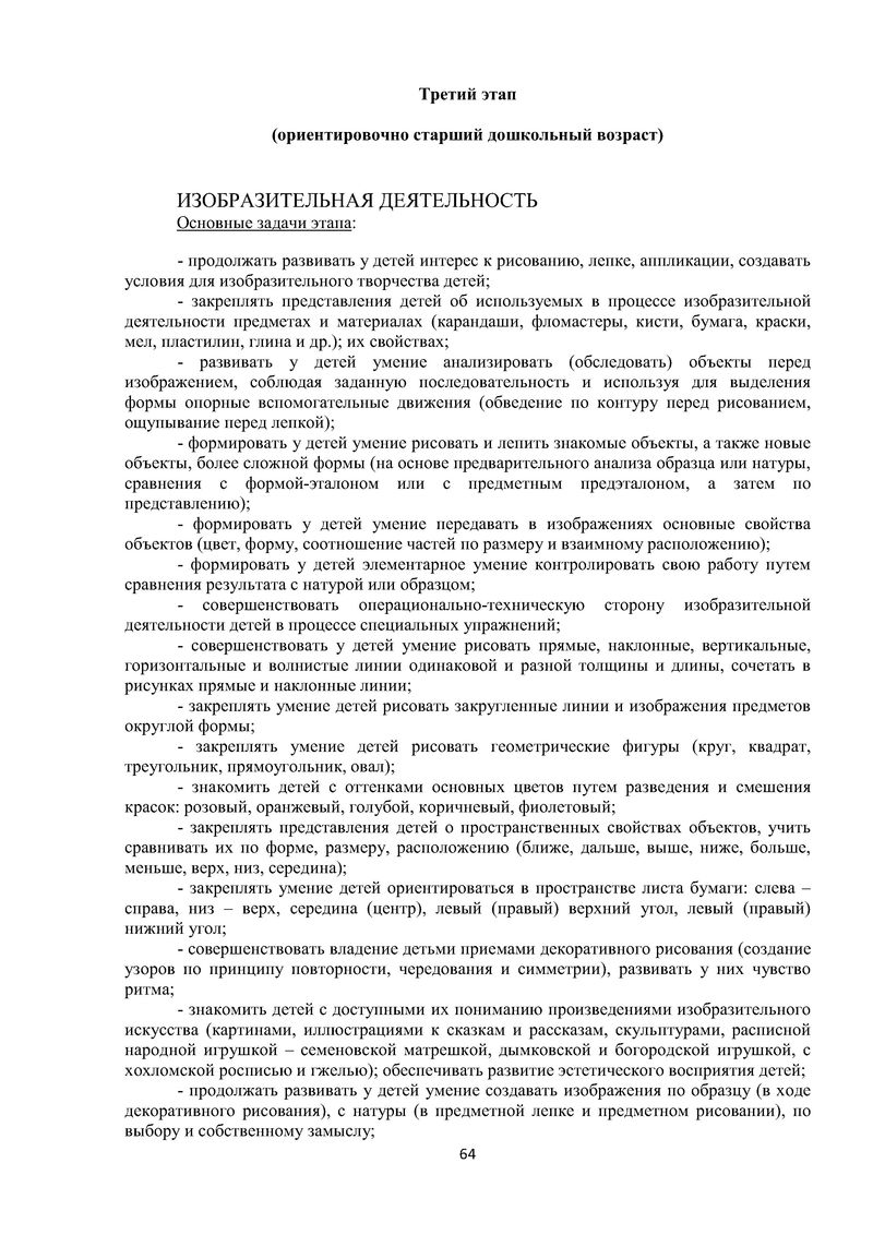 Образовательная программа дошкольного образования адаптированная для обучающихся с ограниченными возможностями здоровья (с умственной отсталостью)