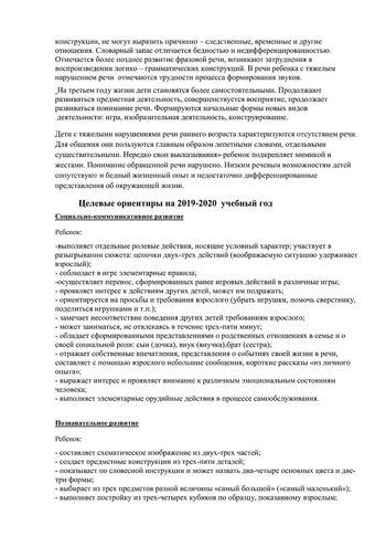 Рабочая программа воспитателей группы № 4 Тишиной В.И. и Шулаковой Е.К. на 2019-2020 уч. год.