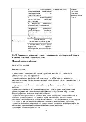 Образовательная программа дошкольного образования адаптированная для обучающихся с ограниченными возможностями здоровья (с тяжелыми нарушениями речи), посещающих «Центр сопровождения ребенка с ОВЗ и его семьи» 