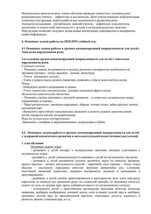 Рабочая программа музыкального руководителя Туссиной О.П. на 2018-2019 уч. год.