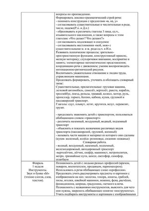 Рабочая программа учителя - логопеда группы № 1 
