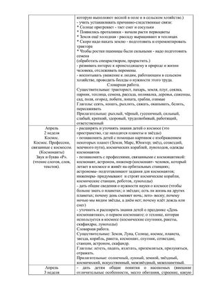 Рабочая программа воспитателей группы № 1 