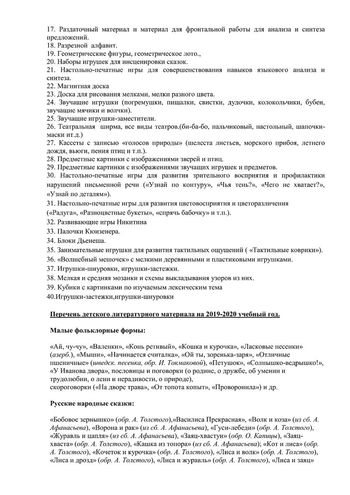 Рабочая программа учителя - логопеда группы № 1 Константиновой Н.В. на 2019-2020 уч.год.