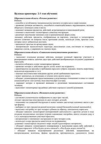 Рабочая программа учителя дефектолога Семеновой Т.Г. и воспитателей группы № 3 Цветковой Т.И. и Сигаевой И.В. на 2019-2020 уч.год.
