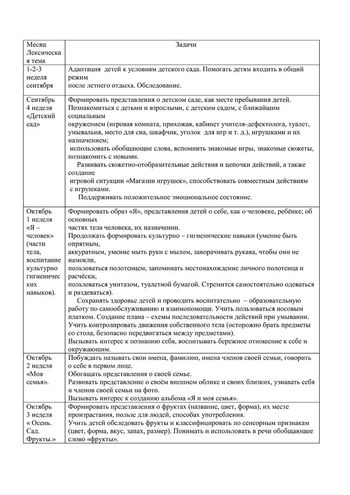 Рабочая программа учителя-дефектолога Тельновой О.С. и воспитателей группы №6 Голубевой С.Н. и Поздеевой Л.А. 2019-2020 уч.год.