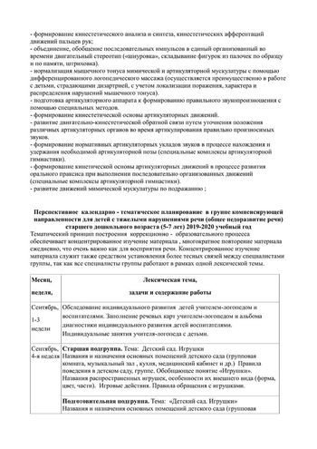Рабочая программа воспитателей группы № 8 Булавкиной Н.В. и Кудрявцевой Р.В. на 2019-2020 уч. год.