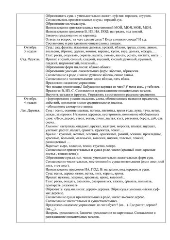 Рабочая программа учителя – логопеда группы №5 Чуваевой Е.И. 2019-2020 уч. год.