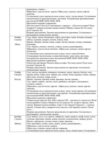 Рабочая программа учителя – логопеда группы №5 Чуваевой Е.И. 2019-2020 уч. год.