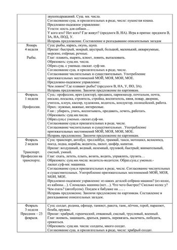 Рабочая программа учителя – логопеда группы №5 Чуваевой Е.И. 2019-2020 уч. год.