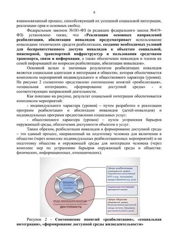 Методическое пособие по обеспечению доступности для инвалидов объектов и услуг